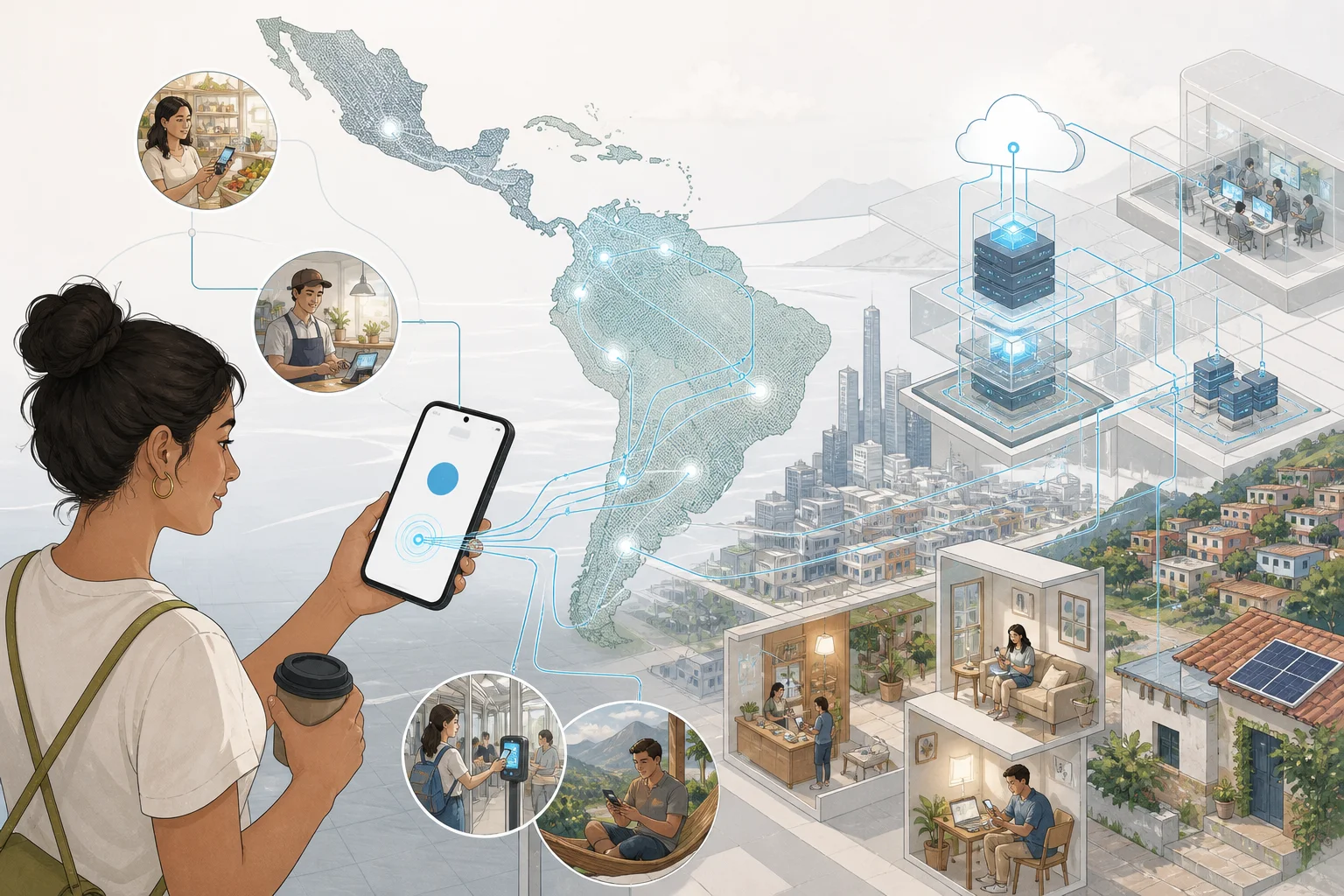 El auge de los micropagos instantáneos y la adopción de fintech en América Latina